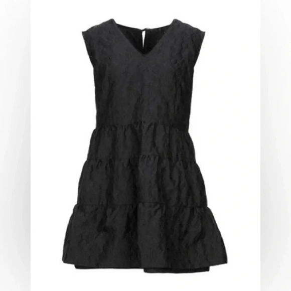 NWT Ter Et Bantine Black Cocktail Dress - Picture 2 of 6